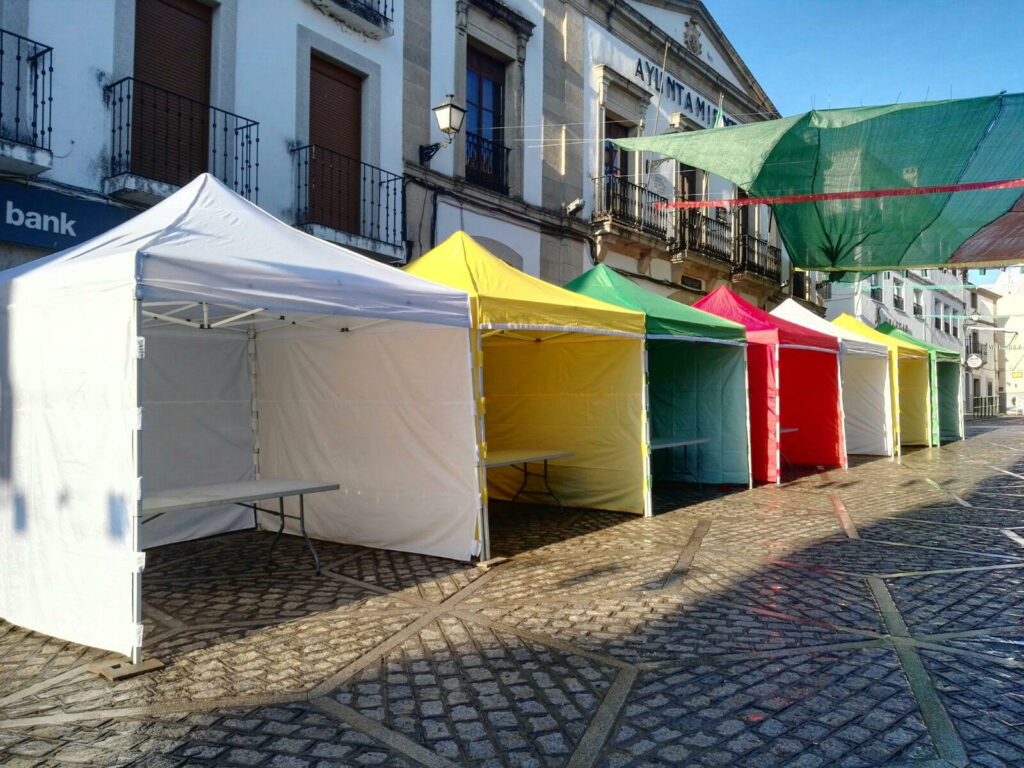Alquiler de carpas para eventos en Cáceres