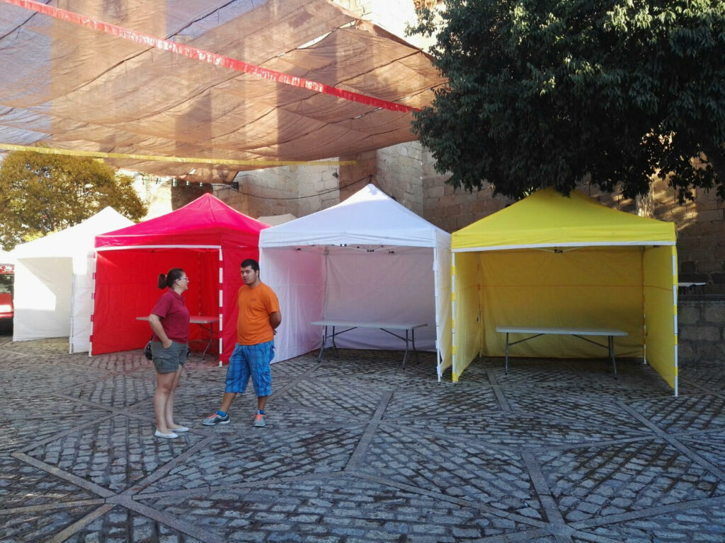 Alquiler de carpas en Cáceres