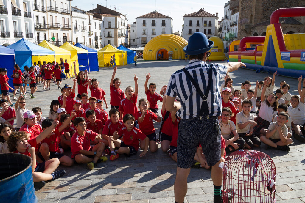 Organización de eventos de educación ambiental en Cáceres