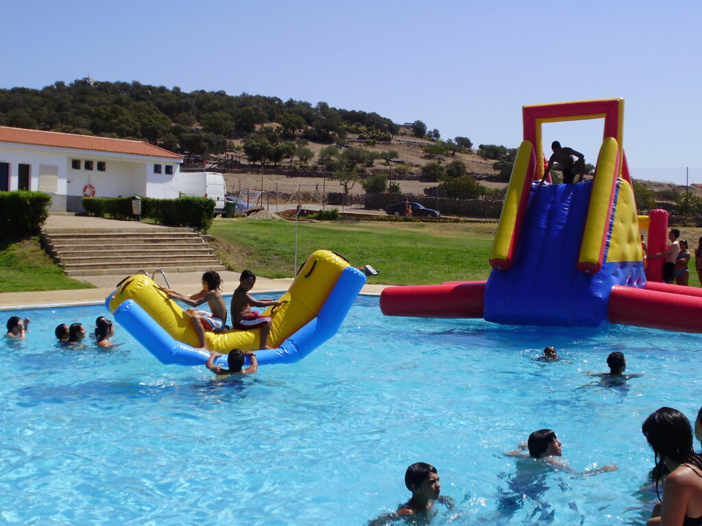 Organización de fiesta acuática en Cáceres