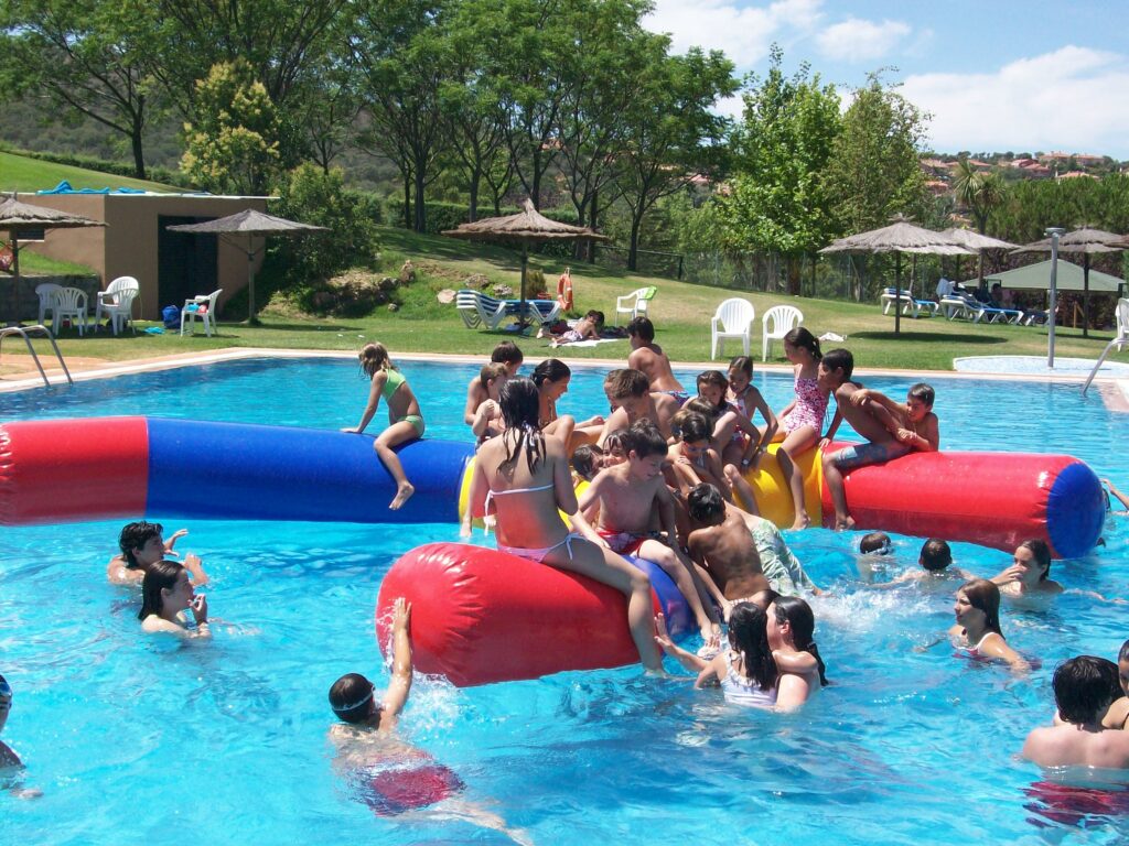 Organización de fiesta acuática en Cáceres