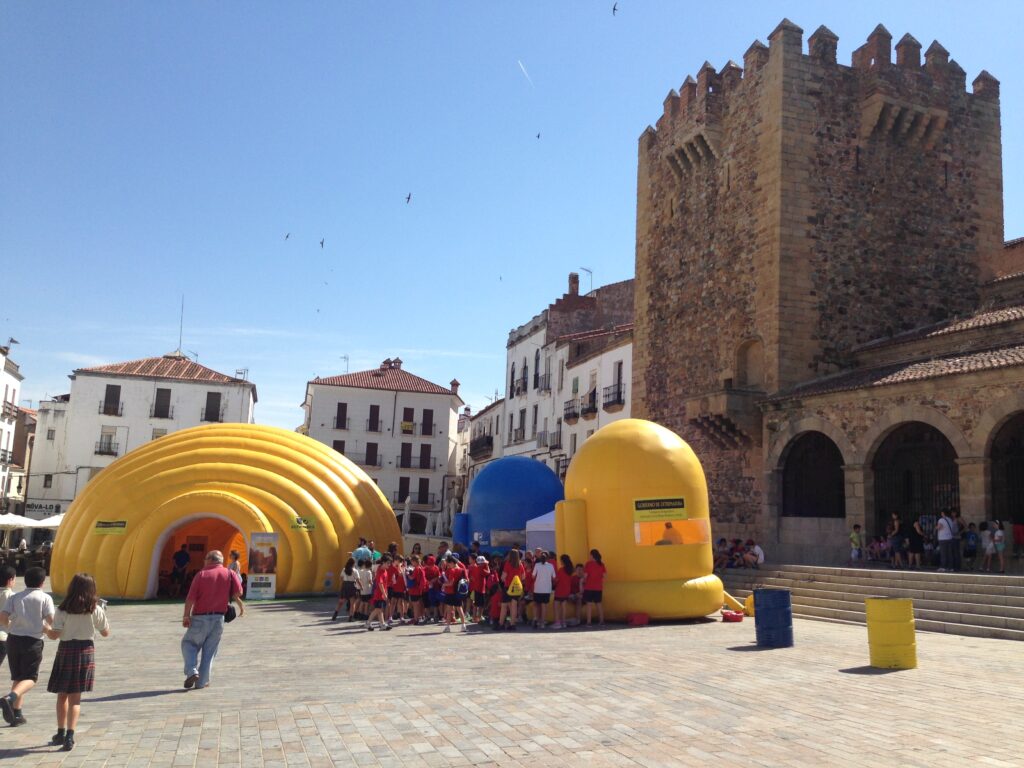 Organización de eventos de educación ambiental en Cáceres