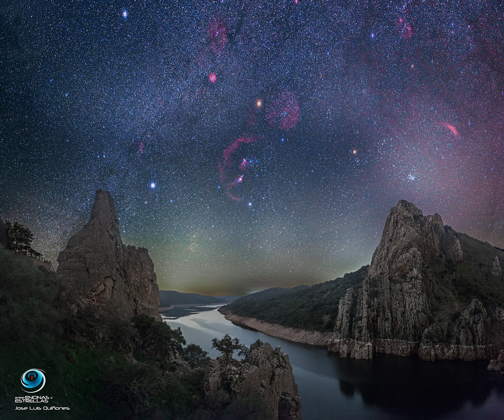 Observación nocturna de estrellas en Cáceres