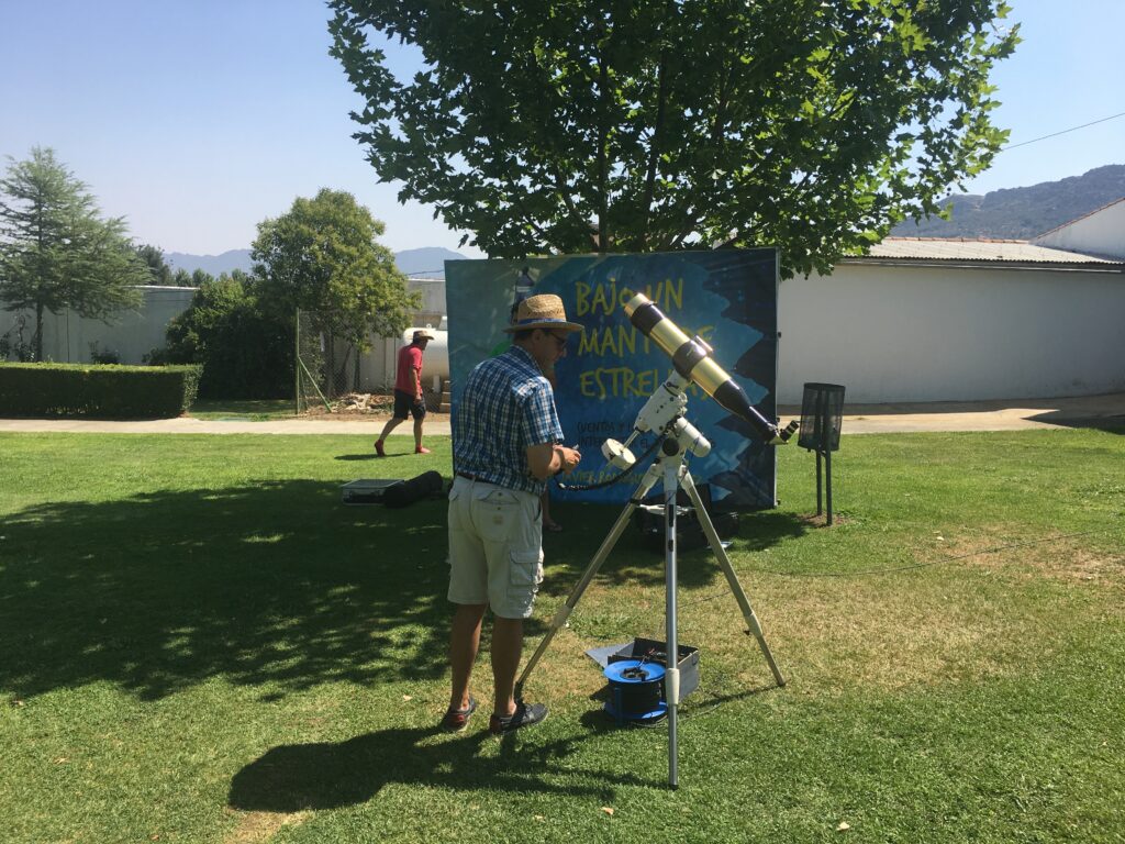 Observación Solar Diurna en Cáceres