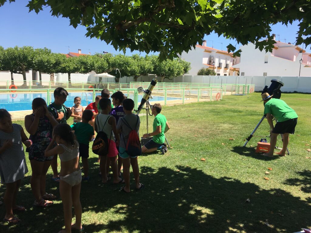 Observación Solar Diurna en Cáceres