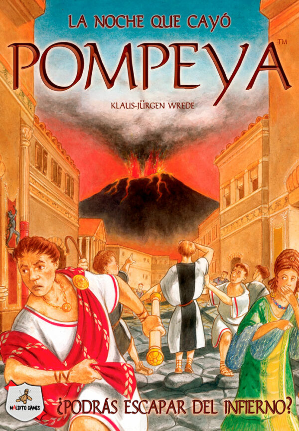 Comprar juego de mesa la caída de Pompeya
