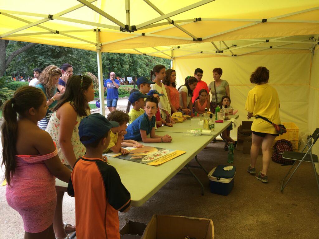 Organización de talleres de educación ambiental en Cáceres