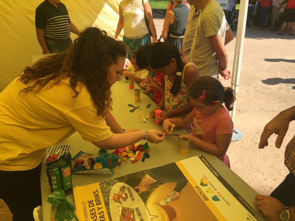 Organización de talleres de educación ambiental en Cáceres